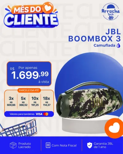 Boombox 3 camuflada