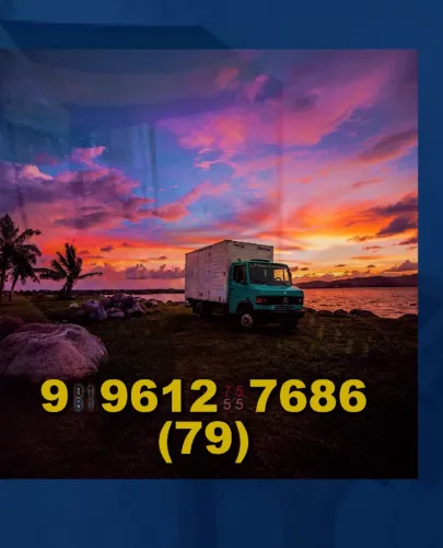 Frete de mudança em Aracaju! Rápido e seguro para seu transporte!