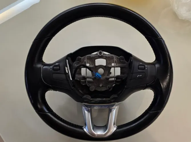 Volante Direção C/ Comando Rádio Peugeot 208/2008 Original