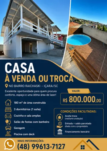 Casa em Içara - Raichaski 