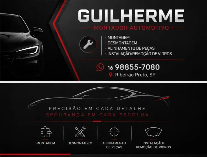 MONTADOR AUTOMOTIVO FREELANCER 