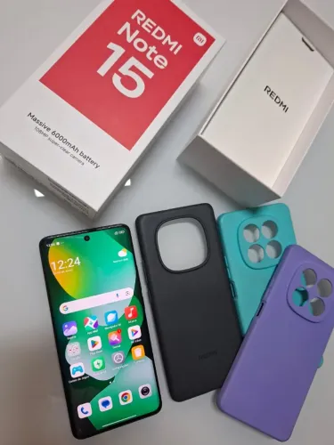 Xioami Note 15 Novinho, 3 meses de uso, Caixa completo, Ac Cartão, Entrego