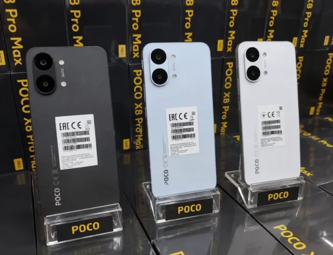 XIAOMI POCO X8 PRO MAX 512+12 Novo entregamos