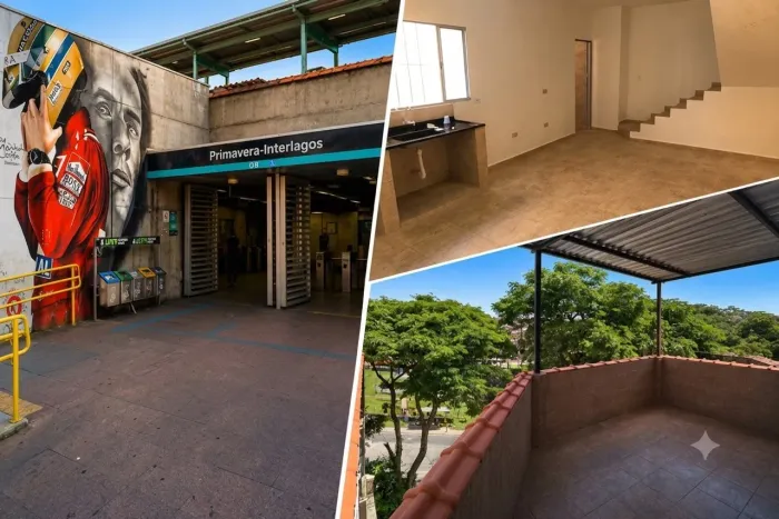 Sobrado 2 dorms R$ 1.399 | Estação Primavera-Interlagos | Direto com Proprietário