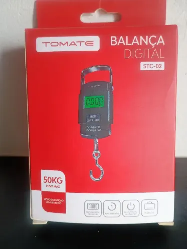 Balança digital com gancho suporta até 50Kg / SUPER PROMOÇÃO