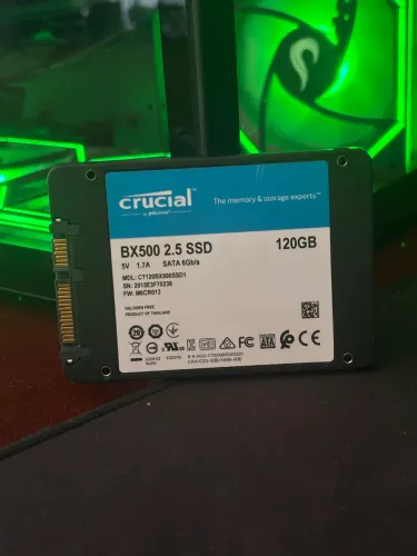 SSD Crucial BX500 120GB (SATA 3 - 2.5")