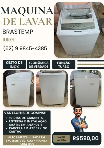 Máquina de lavar roupa