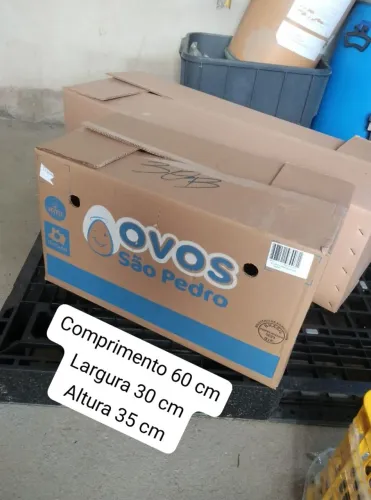 Caixas para mudança..