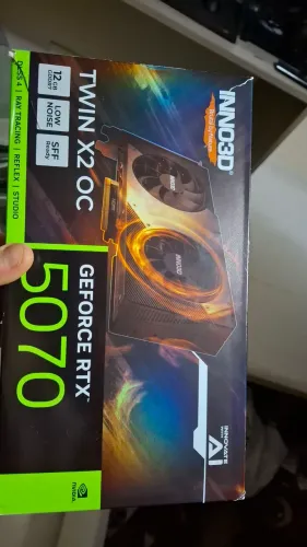 Placa de vídeo rtx 5070 impecável