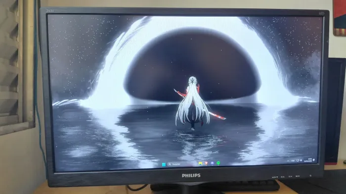 Monitor Philips 23.6" Full HD 60hz, muito bem conservado