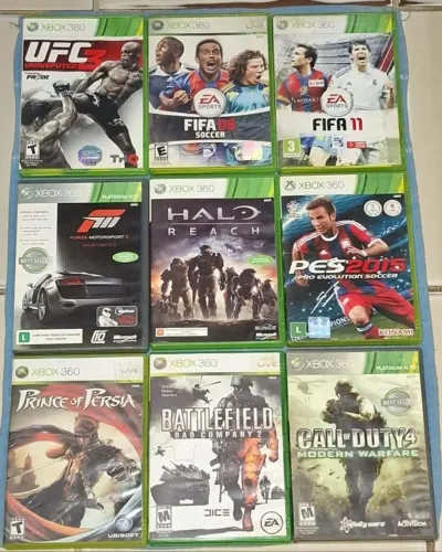 Jogos Originais Xbox 360 !!!!!!!p4