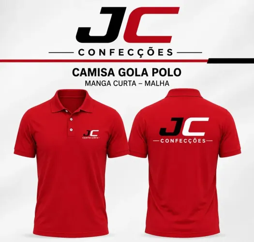 Fardamento camisa gola polo