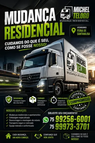 FRETE E MUDANÇA