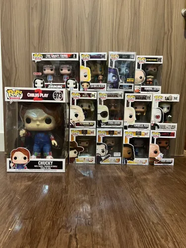 Funkos Pop Terror (VALORES INDIVIDUAIS NA DESCRIÇÃO) 