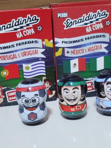 Cabecudinho da Copa Enaldinho - dois itens 
