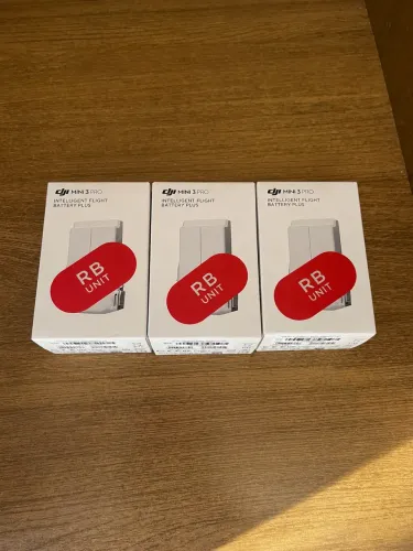 3 BATERIAS DJI MINI 3 E 4 PRO (Refurbished)