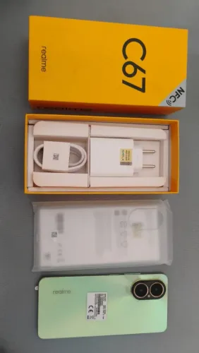 Realme C67 256GB / 8GB RAM + Capinha Grátis!