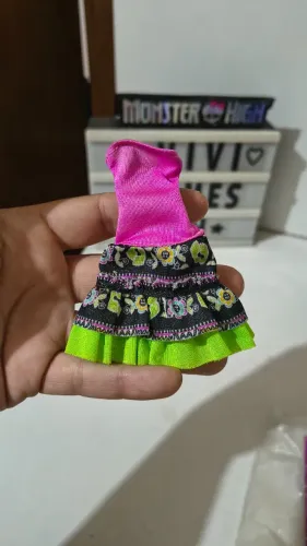 Monster high peça reposição vestido Marisol
