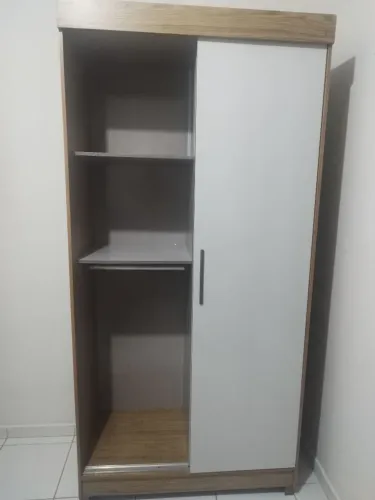 Guarda roupa solteiro MDP- 190x90x45