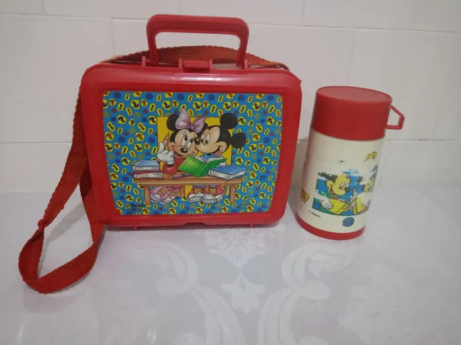 Lancheira Antiga Do Mickey e Minnie Disney