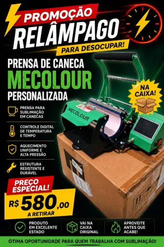 PRENSA DE CANECA MECOLOUR 220V