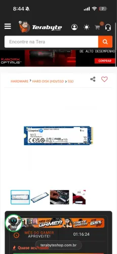 Ssd nvme 1TB 
