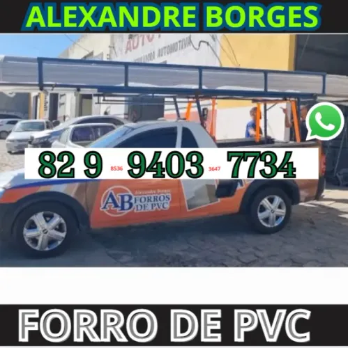 Forro de Pvc BORGES a partir de R$ 39,00 -