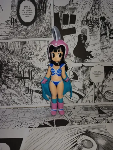 OPORTUNIDADE | Boneco Estatua Chi-Chi Crianca Dragon Ball Styling Premium