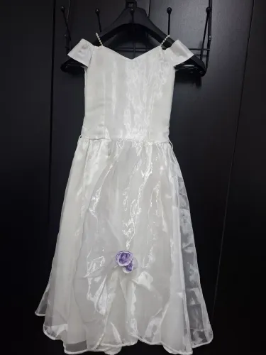 Vestido infantil festa Daminha 25cm quadril