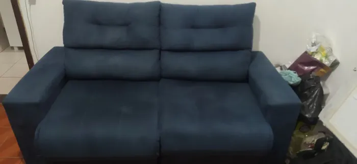 Sofá retrátil de 2 lugares