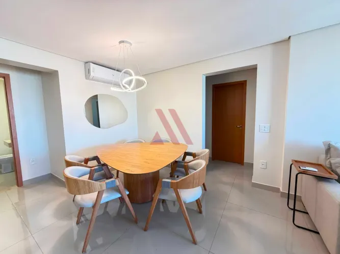 Setor Bueno Apartamento 3 quartos semi mobiliado com lazer completo no Rítimo Bueno dispon