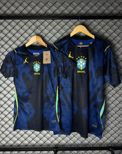 Camisa da seleção brasileira II versão torcedor modelo masculino e feminino