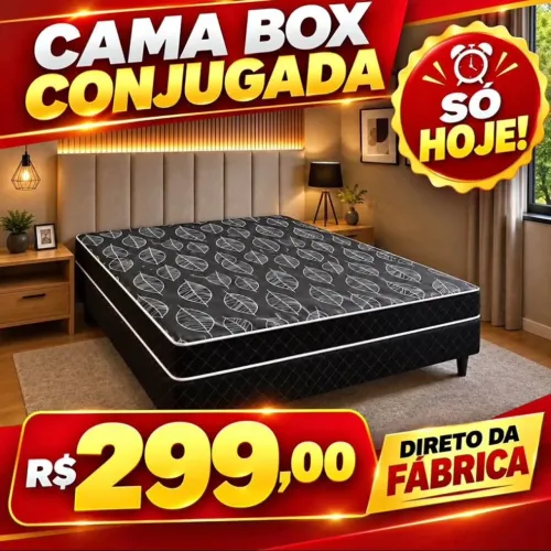 Cama casal direito da fábrica receba e pague somente na entrega 