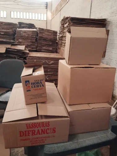 FABRICO CAIXAS DE PAPELÃO POR MEDIDA, COM IMPRESSÃO OU SEM