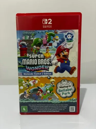 Super Mario Bros. Wonder + Vamos ao Parque Belabel - Nintendo Switch 2