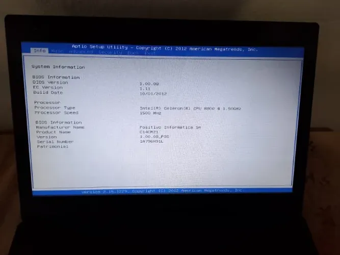 Vendo - Notebook Positivo Unique 14" (Usado)!!!