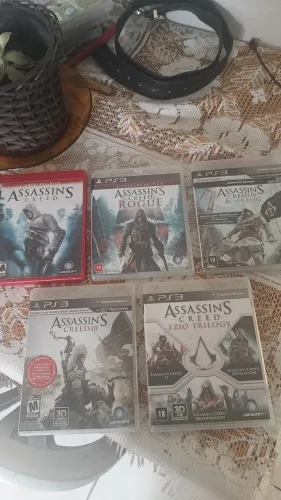 Coleção Assasins Creed PS3 