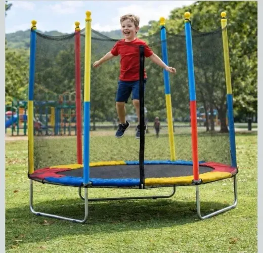 Trampolim Infantil de Aço Inoxidável por 500,00