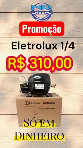Venda de motor de geladeira 1/4 Eletrolux 