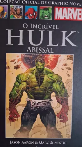 Lote com 2 Graphic Novels do Hulk