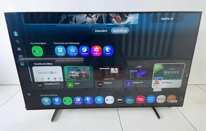 Smart TV 55" Samsung 4K UHD | NOVA | NF + Acessórios | U8600F | PEGO SUA TV NA TROCA