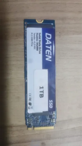 SSD M.2 NVMe DATEN 1TB - Alto Desempenho