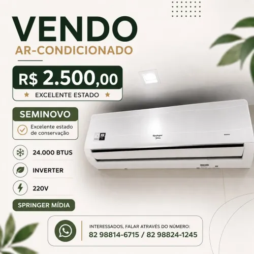 VENDO AR CONDICIONADO