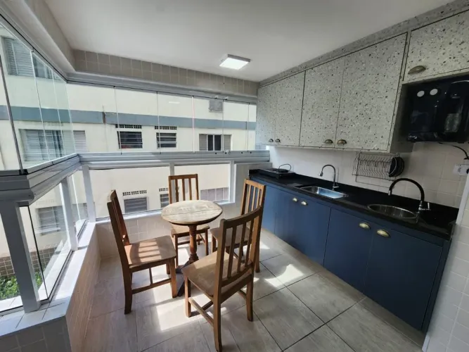 Apartamento 02 dormitórios - Mobiliado - Lazer Completo - Bairro Boqueirão