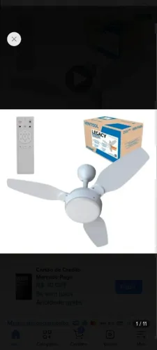 Ventilador de teto ventisol controle remoto