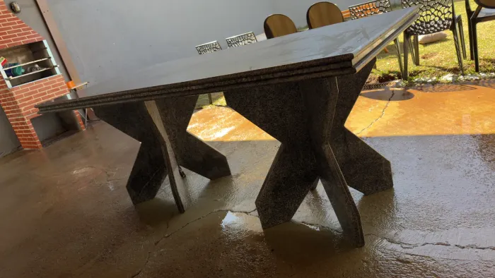 Mesa granito 8 lugares