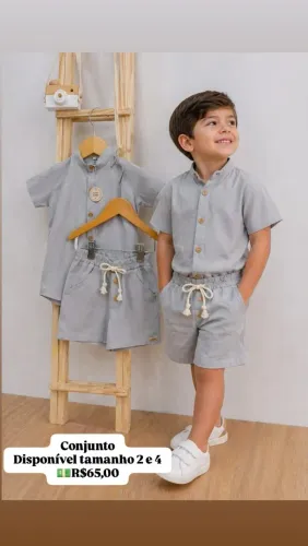 Vendo conjunto infantil menino