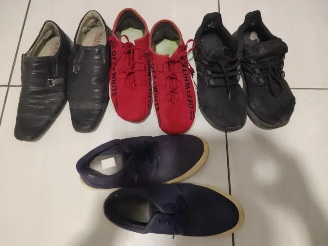 Kit de sapatos e tênis