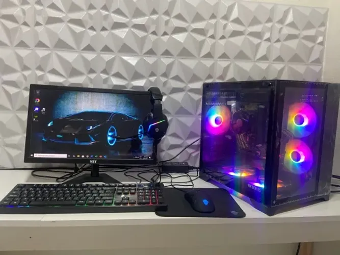 Pc COMPLETO, com PEÇAS NOVAS, Parcelo Cartão, Parcelinha de 128 reais,
