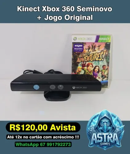 Kinect Xbox 360 + 1 Jogo Original !!!